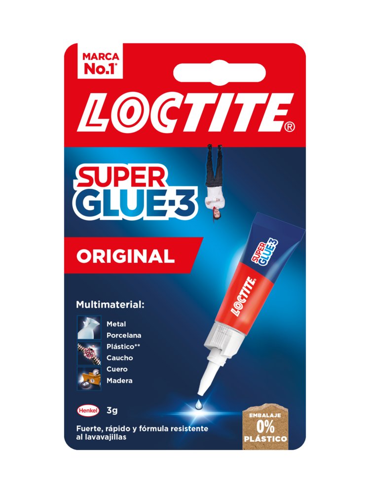 PEGAMENTO SUPER GLUE 3GRS 2973421 | 30 UNIDADES | (LOCTITE) Imagen principal del producto