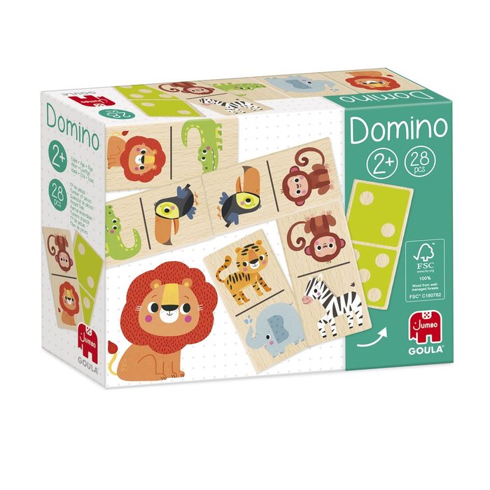 JUEGO DE MESA DOMINO SELVA | GOULA | 1 UNIDAD | 8410446002261