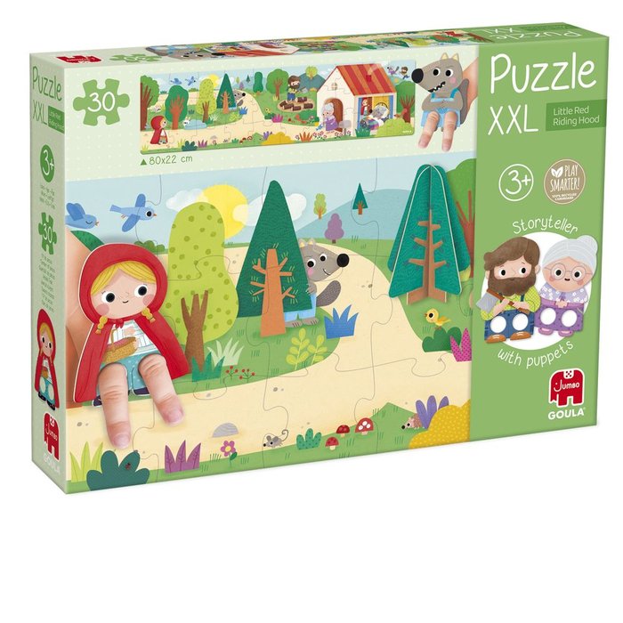 JUEGO DE MESA PUZZLE XXL CAPERUCITA ROJA | GOULA | 1 UNIDAD | 8410446002292