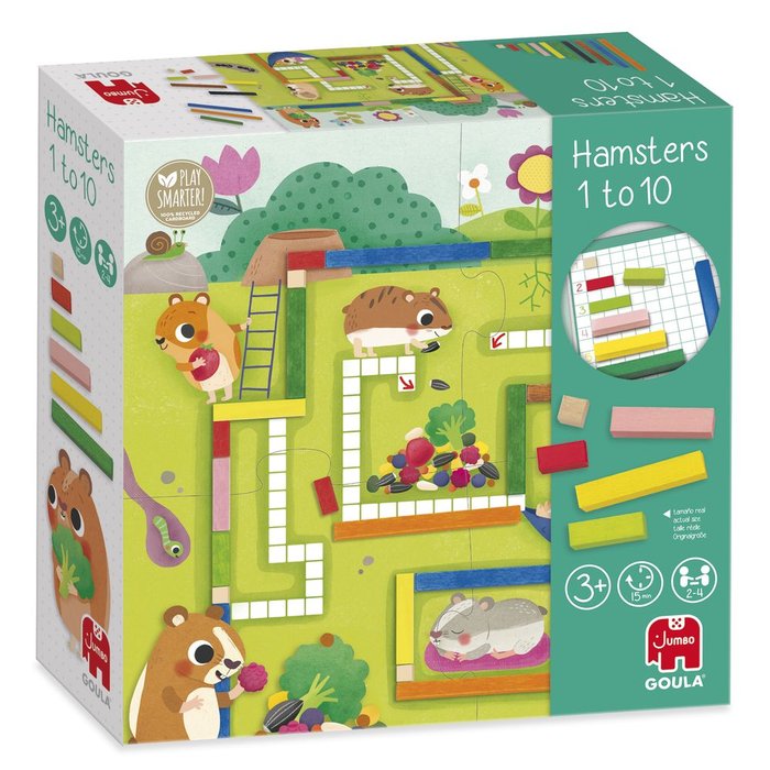 Juego de Mesa Hamster Juego Regletas Goula