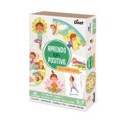 JUEGO APRENDO EN POSITIVO YOGA | DISET | 1 UNIDAD | 8410446412053