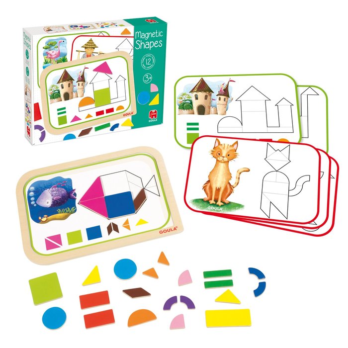 Juego Magnetic Shapes Goula para niños de 3 a 6 años