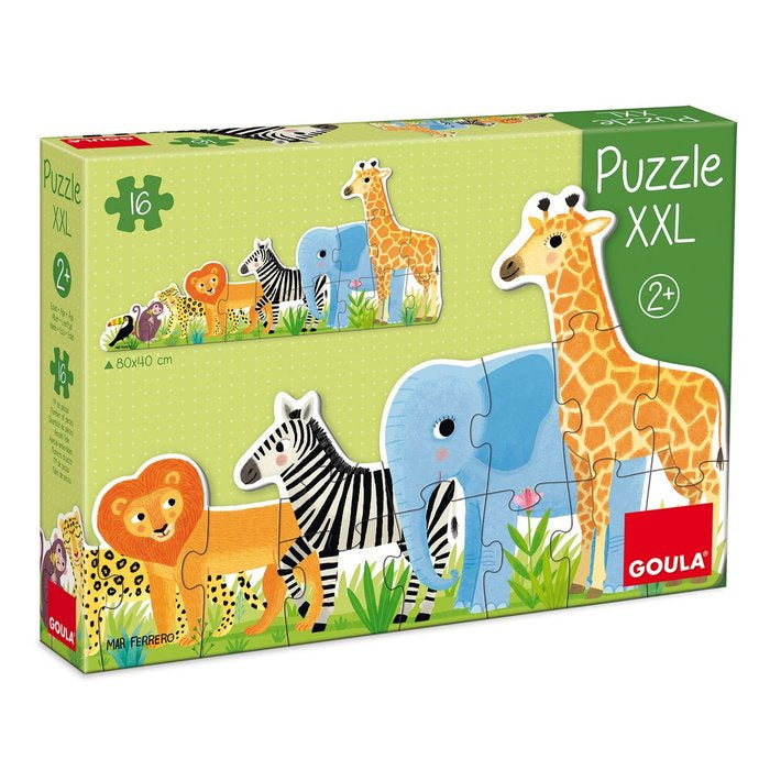 PUZLE XXL DECRECIENTE SELVA | GOULA | 1 UNIDAD | 8410446534267