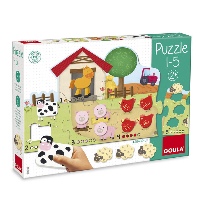 PUZLE 1-5 | GOULA | 1 UNIDAD | 8410446534380