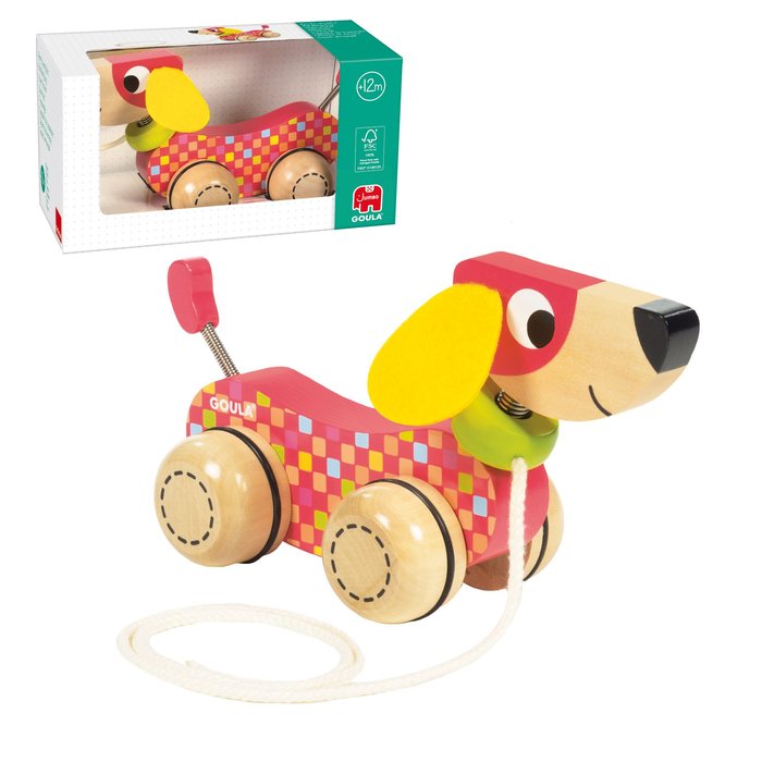 JUEGO ARRASTRE PERRO (FSC) | GOULA | 1 UNIDAD | 8410446534595 Imagen principal del producto