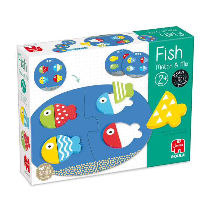 JUEGO FISH MATCH & MIX | GOULA | 1 UNIDAD | 8410446534762