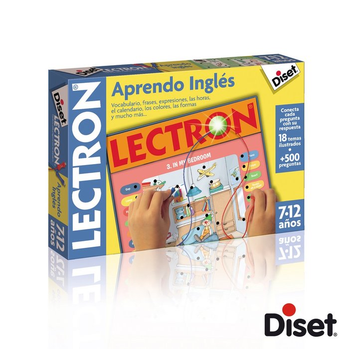 JUEGO EDUCATIVO LECTRON APRENDO INGLES | DISET | 1 UNIDAD | 8410446638170