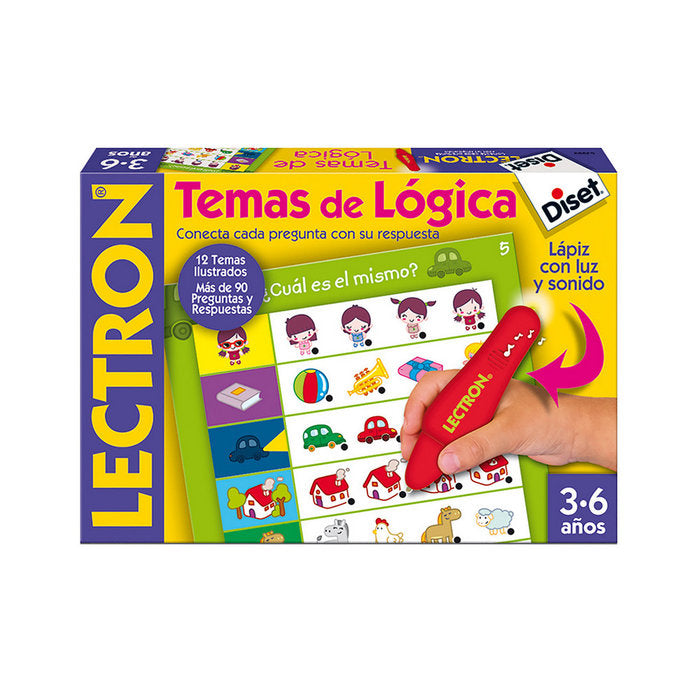 JUEGO LECTRON LAPIZ TEMAS DE LOGICA | DISET | 1 UNIDAD | 8410446638828