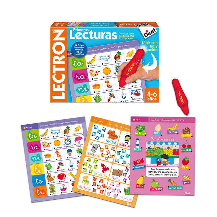 JUEGO LECTRON LAPIZ PRIMERAS LECTURAS | DISET | 1 UNIDAD | 8410446638859