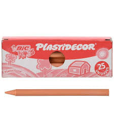 CERA PLASTIDECOR CARNE | 25 UNIDADES | (PLASTIDECOR) Imagen principal del producto