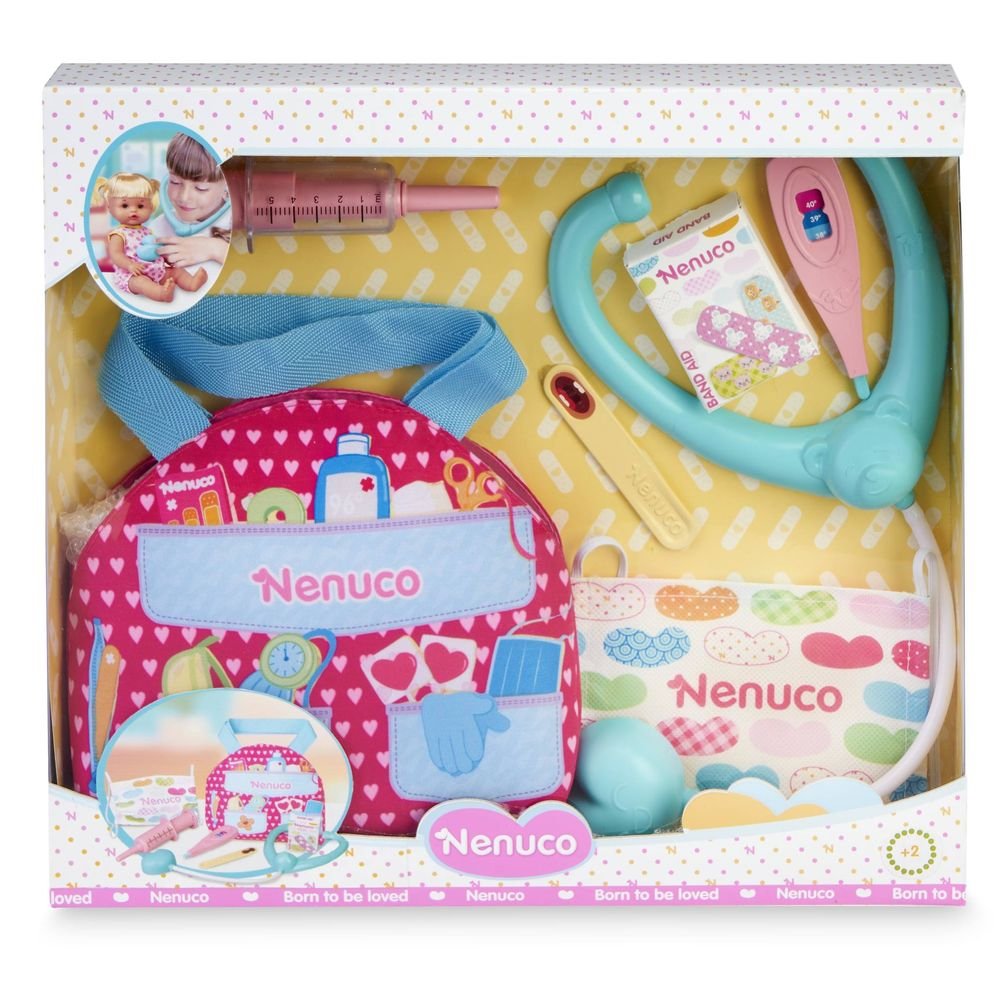 Set de accesorios médicos Nenuco Famosa para muñecos Imagen principal del producto