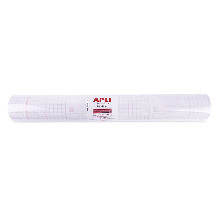 Forro de Libros en Rollo 80 Micras 20 x 0,5 m Apli
