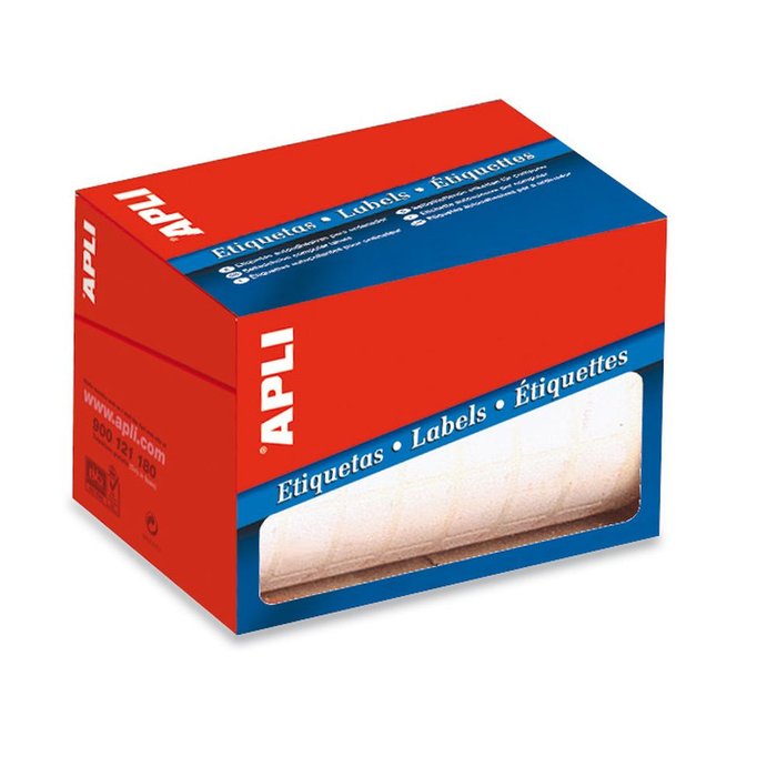 ETIQUETA ROLLO 22X32 BLANCA 1688 APLI | 1 UNIDADES | (APLI)
