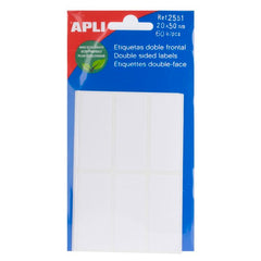 ETIQUETA BLANCA 20X50 10H APLI 02551 | 10 UNIDADES | (APLI)