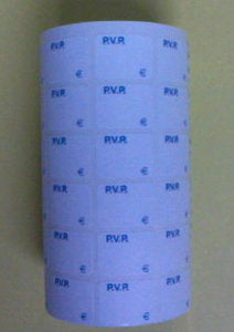 ETIQUETA ROLLO PVP EURO 16X22 BLANCA REMOVIBLE | 1 UNIDADES | (APLI) Imagen principal del producto
