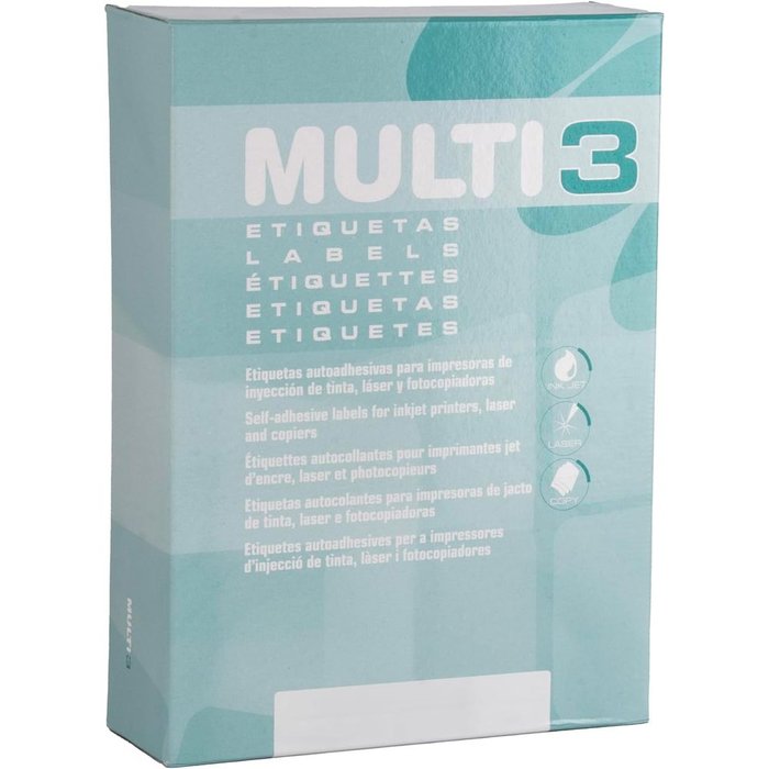 C/500 Hojas Etiquetas Ft/im 210x148 Multi3