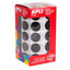 Gomets redondo negro Rollo 20 APLI