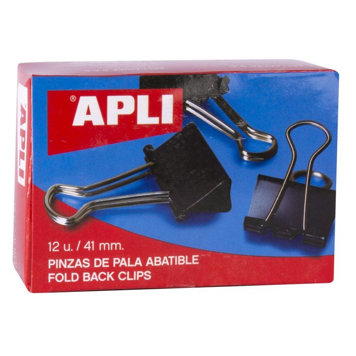 Pinza Pala Abatible 41 mm Caja 12 Unidades APLI Imagen principal del producto