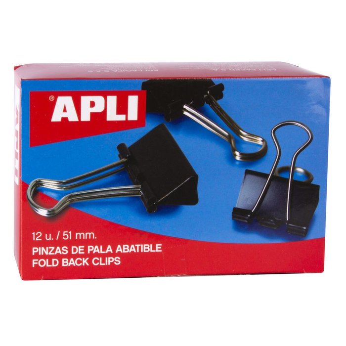 Pinza Pala Abatible 51 mm Caja 12 unidades APLI