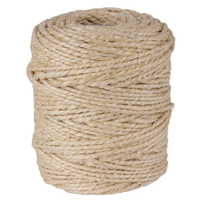 BOBINA DE CUERDA DE SISAL 400G 100M | APLI MANUALIDADES | 1 UNIDAD | 8410782131274