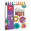 Rotulador Glitter 10 Unidades Surtidas | Apli Manualidades | Pack 1 Unidades