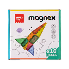 JUEGO 16 PIEZAS MAGNETICAS TRANSPARENTES | APLI JUEGOS | 1 UNIDAD | 8410782194194
