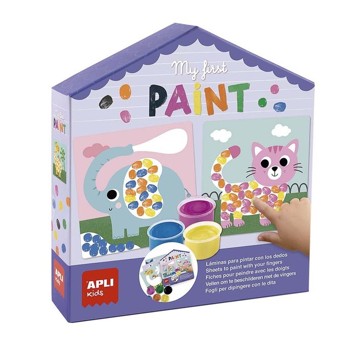 JUEGO INFANTIL MY FIRST PAINT | APLI JUEGOS | 1 UNIDAD | 8410782195740