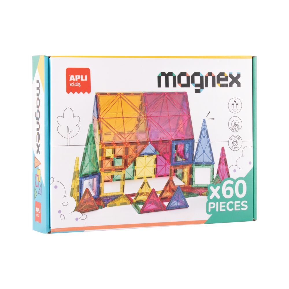 Juego Magnetic Magnex 60 Piezas APLI JUEGOS Imagen principal del producto