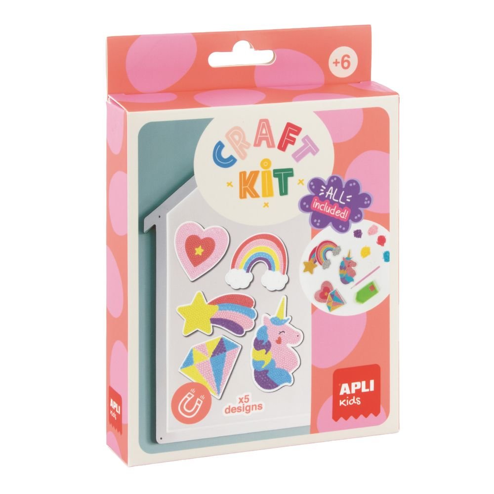 Juego Craft Kit Diamond Magnet Unicorns APLI JUEGOS Imagen principal del producto