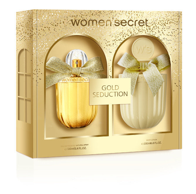FRAGANCIA WOMEN SECRET GOLD SEDUCTION 100ML BODYLOTION 200M | TAILORED PERFUMES | 1 UNIDAD | 8411114054926