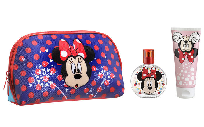 NECESER BAÑO COLONIA 50ML + GEL 100ML MINNIE | AIRVAL INTERNATIONAL S,A, | 1 UNIDAD | 8411114089751 Imagen principal del producto