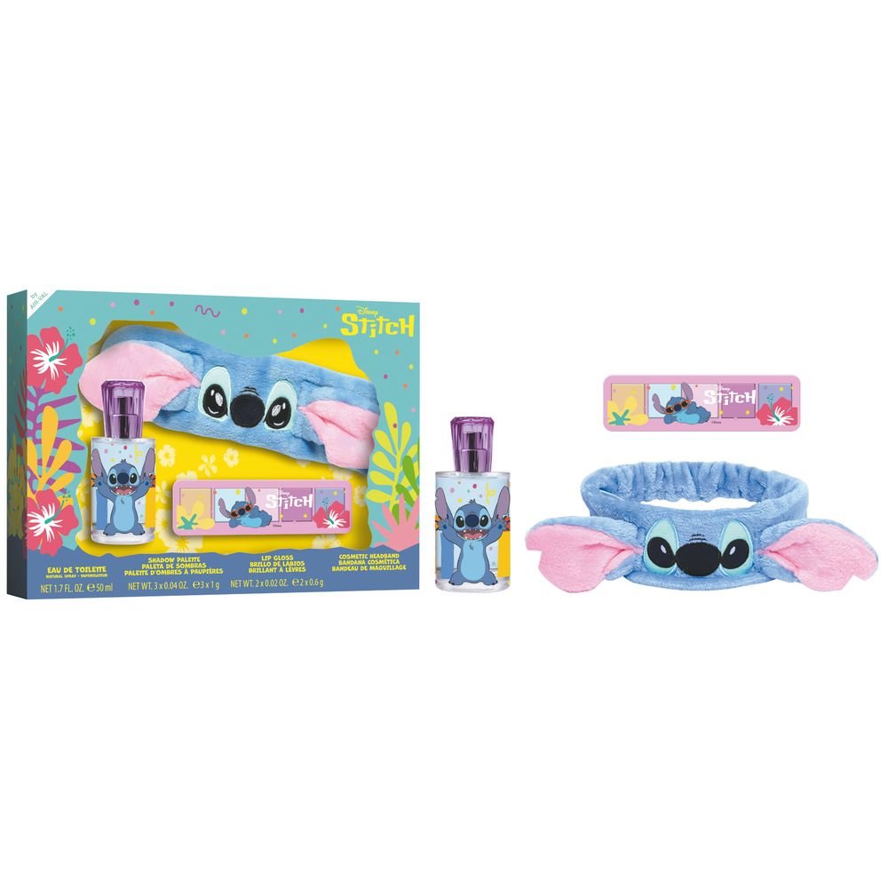 SET COLONIA 50ML + FELPA + SOMBRA DE OJOS STITCH | AIRVAL INTERNATIONAL S,A, | 1 UNIDAD | 8411114095783