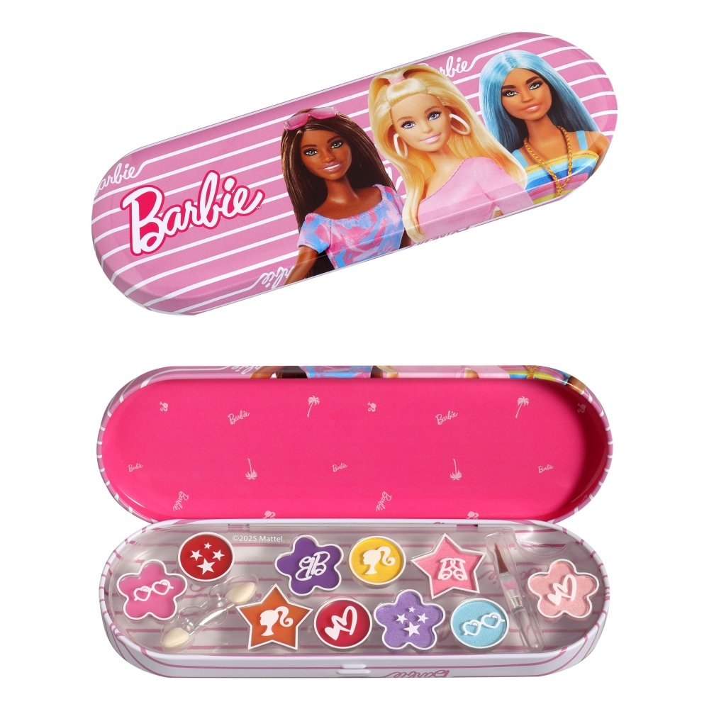 Estuche metálico de maquillaje Barbie Airval Maquillaje
