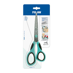 BLISTER TIJERAS DE OFICINA DOTS & BUTTONS 20,5 CM | MILAN | ENVASE 12 UDS. UNIDAD | 88411574036308