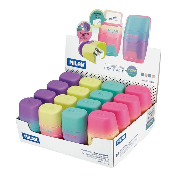 AFILABORRAS MILAN COMPACT SUNSET SURTIDOS CAJA EXPOSITORA | 16 UNIDADES | (MILAN) Imagen principal del producto