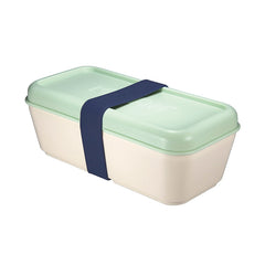 RECIPIENTE PARA ALIMENTOS RECTANGULAR 0,75 L TAPA VERDE | MILAN DISEÑO | 1 UNIDAD | 8411574084631