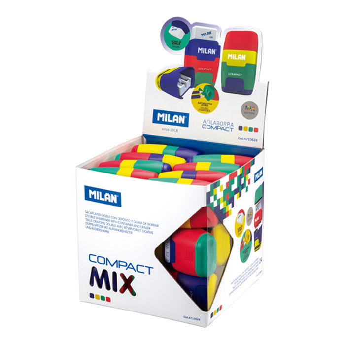 AFILABORRAS COMPACT MIX CUBO DISPENSADOR | 24 UNIDADES | (MILAN) Imagen principal del producto