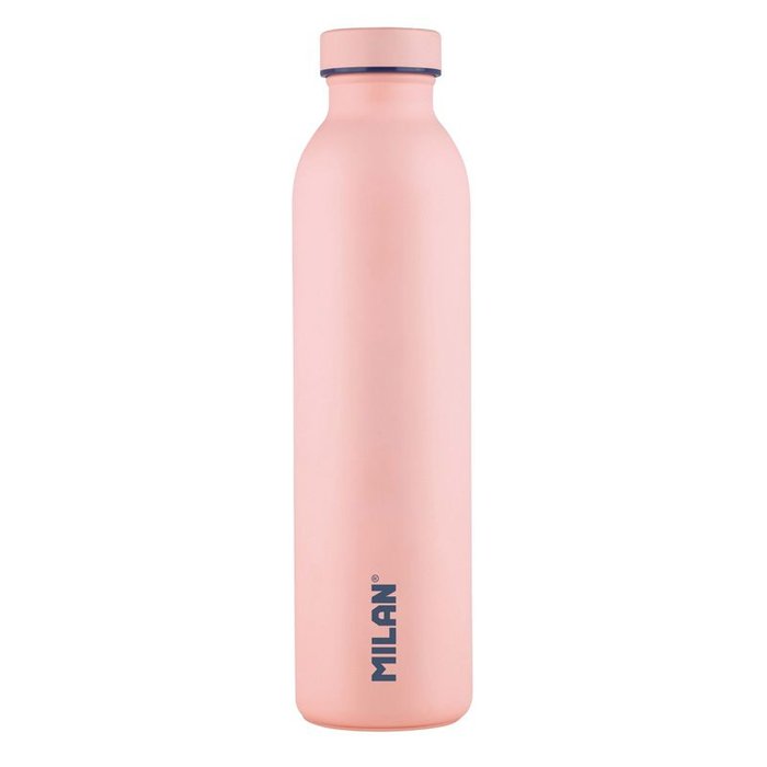 BOTELLA ISOTERMICA ACERO INOXIDABLE 591 ML SERIE 1918 ROSA | MILAN DISEÑO | 1 UNIDAD | 8411574093985