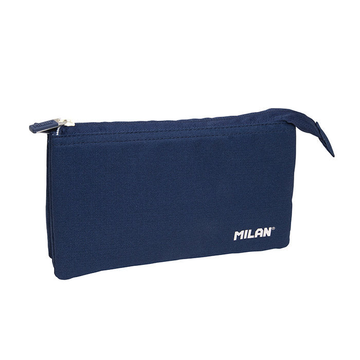 ESTUCHE 5 COMPARTIMENTOS SERIE 1918 AZUL MARINO | MILAN DISEÑO
