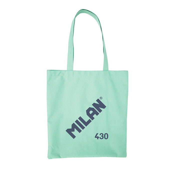 BOLSA TELA MILAN TOTE BAG SINCE 1918 VERDE | MILAN DISEÑO Imagen principal del producto