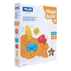 KIT DE ARENA CINETICA MAGIC SAND CON MOLDES | MILAN | 1 UNIDAD | 8411574102014