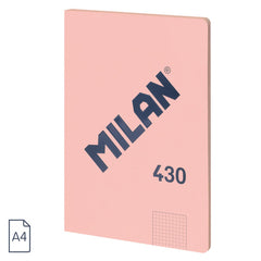 Bloc Espiral Estándar Liso 90g | Milan | Cartón | Formato Estándar | Pack 3 Unidades