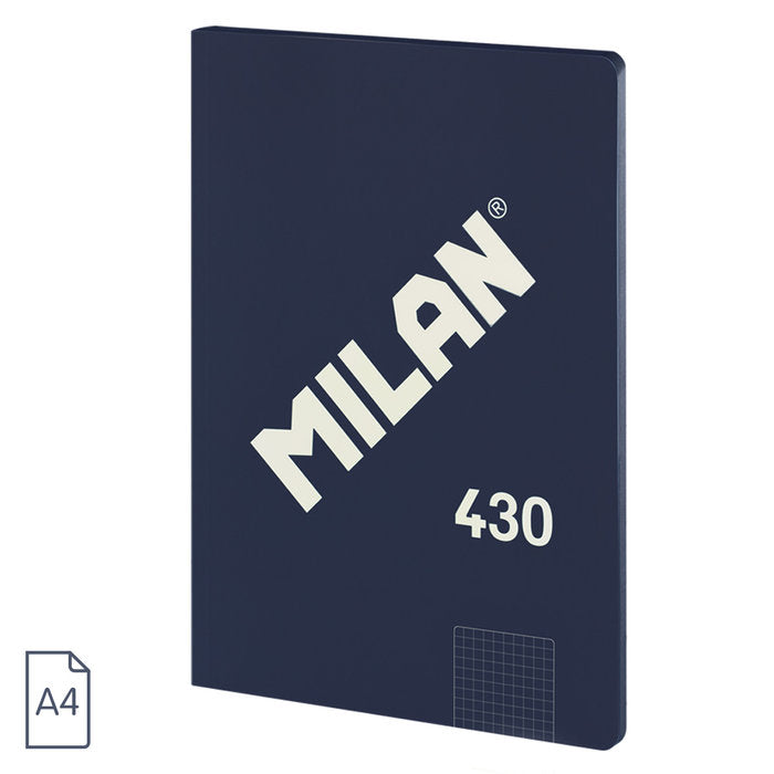 Bloc Espiral Estándar Liso 90g | Milan | Cartón | Formato Estándar | Pack 3 Unidades