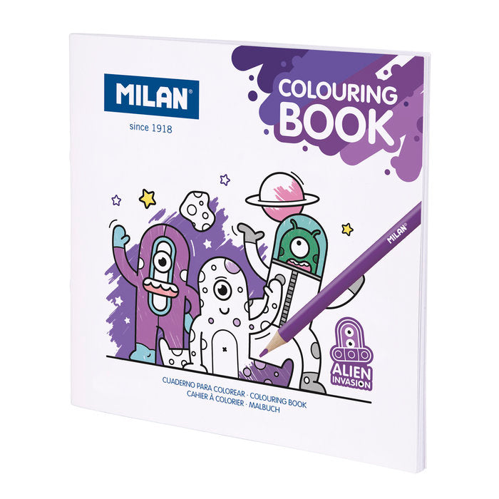 Cuaderno para Colorear Alien Invasion Milan Imagen principal del producto