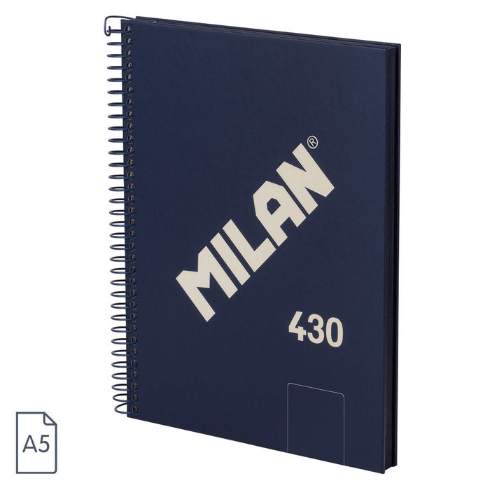 Bloc Espiral Estándar Liso 90g | Milan | Cartón | Formato Estándar | Pack 3 Unidades Imagen principal del producto
