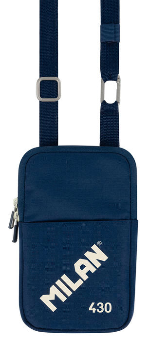 BOLSO PEQUEÑO BANDOLERA MILAN 430 SINCE 1918 AZUL | MILAN DISEÑO | 1 UNIDAD | 8411574110453 Imagen principal del producto