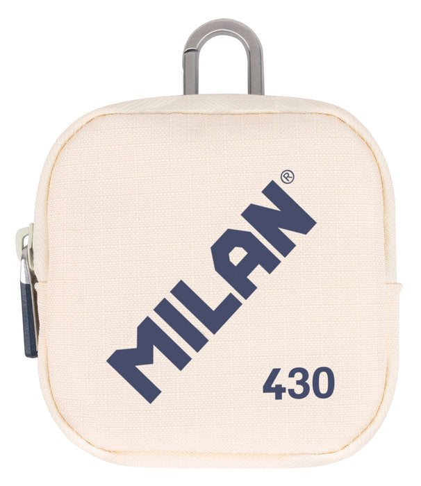 MONEDERO PEQUEÑO MILAN 430 SINCE 1918 BEIGE | MILAN DISEÑO | 1 UNIDAD | 8411574110484 Imagen principal del producto