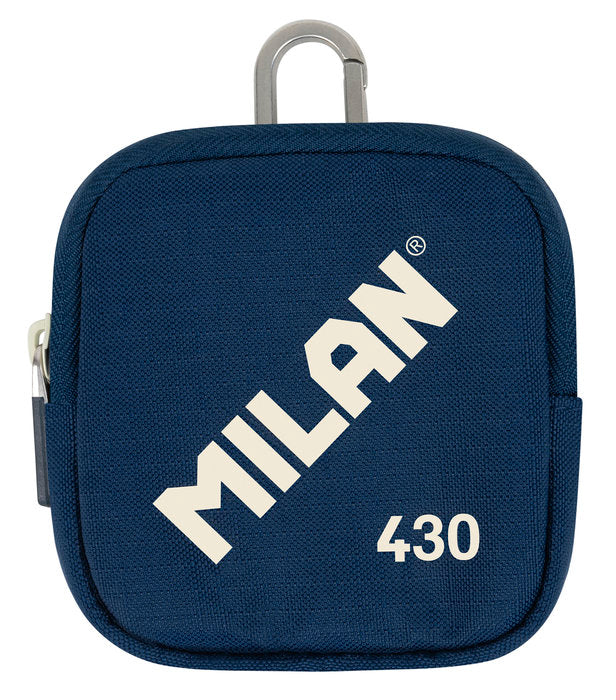 MONEDERO PEQUEÑO MILAN 430 SINCE 1918 AZUL | MILAN DISEÑO | 1 UNIDAD | 8411574110491