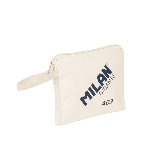 BOLSA DE MANO COLECCION MILAN GIGANTE 403 SINCE 1918 BEIGE | MILAN DISEÑO Imagen principal del producto