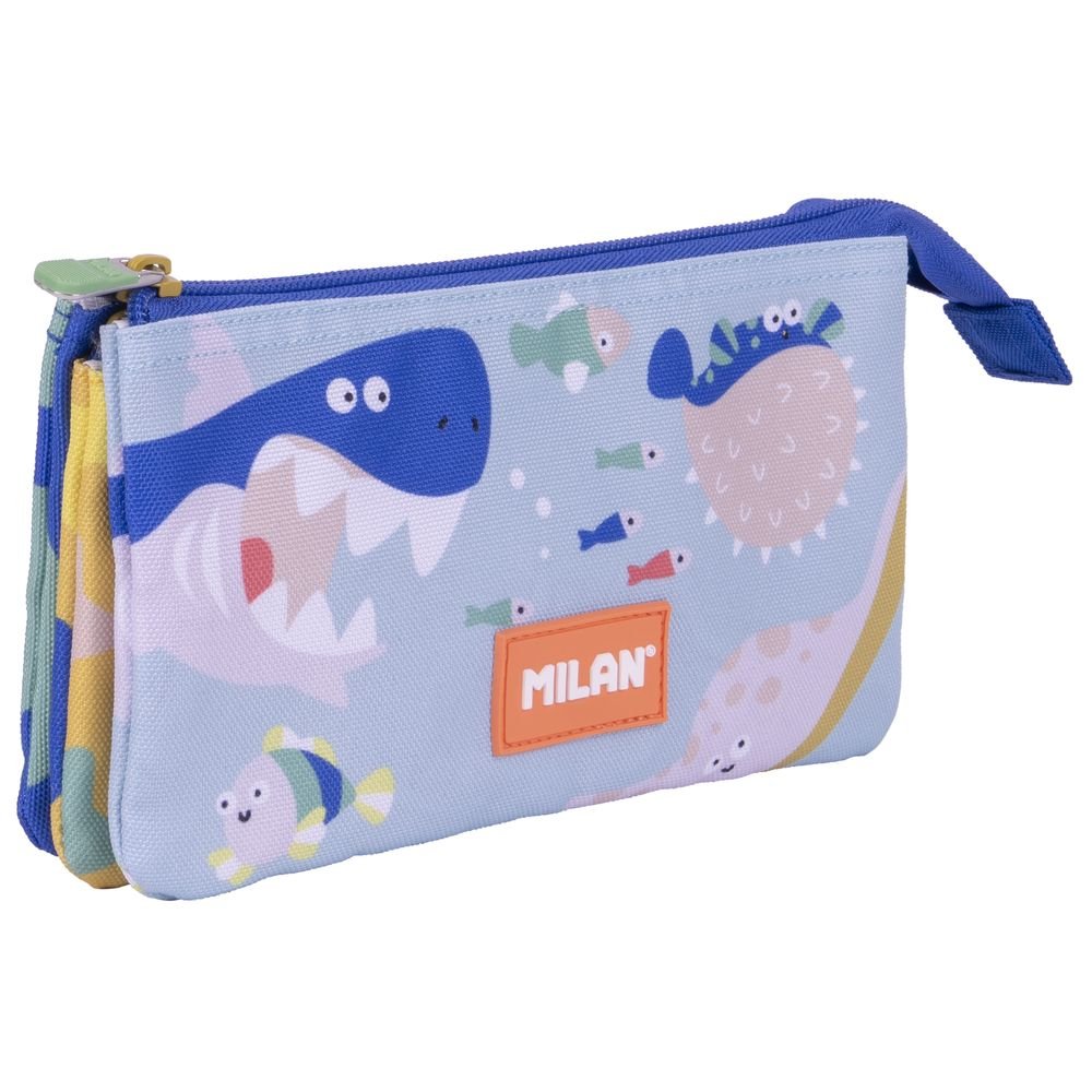 ESTUCHE 5 COMPARTIMENTOS SERIE ESPECIAL BLUE ODYSSEY | MILAN DISEÑO Imagen principal del producto